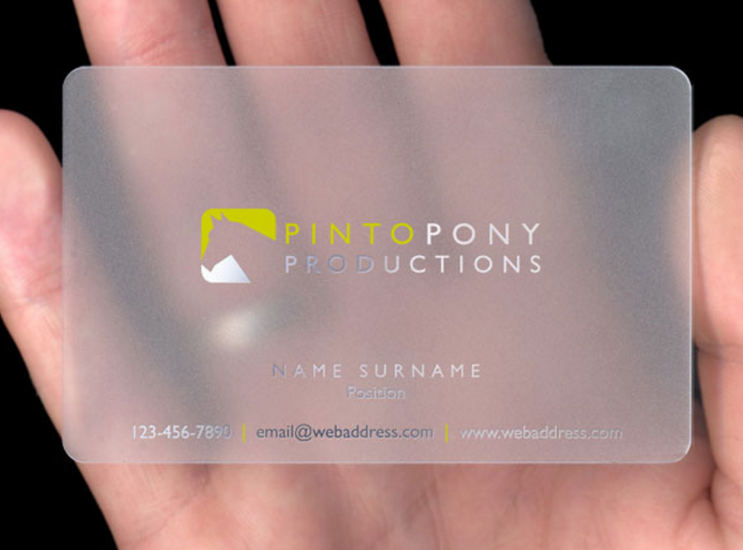 Plastic Business Cards